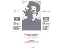 Tablet Screenshot of benjamin-lee.jp